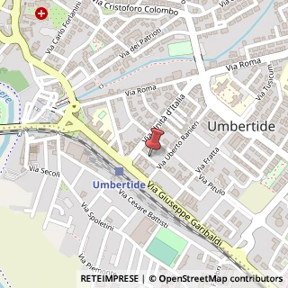 Mappa Via Ruggero Cane Ranieri, 2, 06019 Umbertide, Perugia (Umbria)