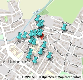 Mappa Via Novara, 06019 Umbertide PG, Italia (0.17083)