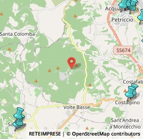 Mappa Strada di Lecceto, 53018 Sovicille SI, Italia (4.33273)
