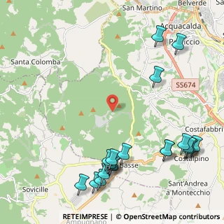 Mappa Strada di Lecceto, 53018 Sovicille SI, Italia (2.943)