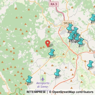 Mappa Strada di Lecceto, 53018 Sovicille SI, Italia (5.85364)