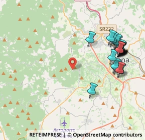 Mappa Strada di Lecceto, 53018 Sovicille SI, Italia (4.8765)