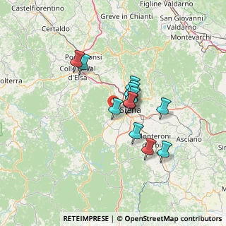 Mappa Strada di Lecceto, 53100 Siena SI, Italia (9.98143)