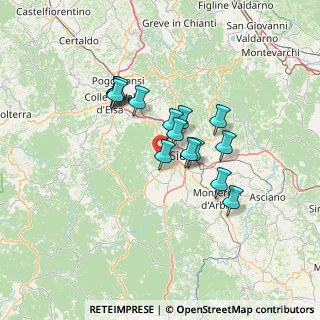 Mappa Strada di Lecceto, 53018 Sovicille SI, Italia (10.96733)