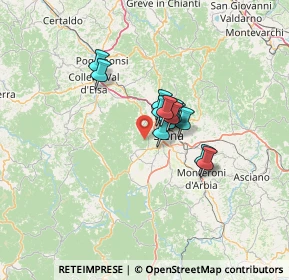 Mappa Strada di Lecceto, 53018 Sovicille SI, Italia (8.31154)