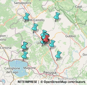 Mappa Via dei Patrioti, 06019 Umbertide PG, Italia (8.42875)