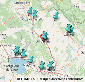 Mappa Via dei Patrioti, 06019 Umbertide PG, Italia (18.0985)