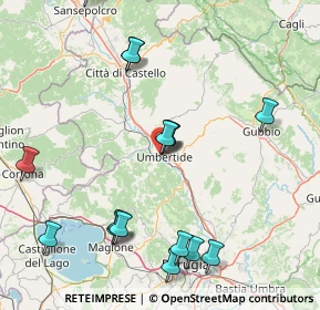 Mappa Via Dei Pescatori, 06019 Umbertide PG, Italia (19.39438)