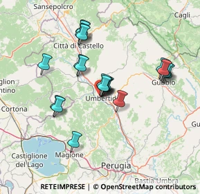 Mappa Via Dei Pescatori, 06019 Umbertide PG, Italia (12.8145)