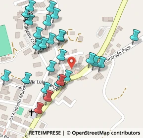 Mappa Contrada Pace, 62100 Macerata MC, Italia (0.14074)