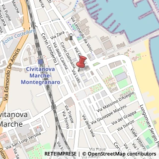 Mappa Corso Dalmazia, 61, 62012 Civitanova Marche, Macerata (Marche)