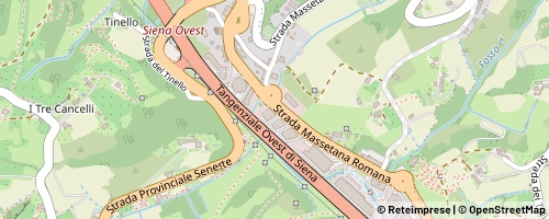 Mappa Siena