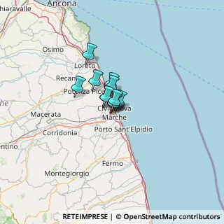 Mappa Via Machiavelli, 62010 Civitanova Marche MC, Italia (5.03917)