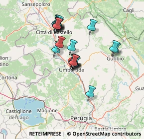 Mappa Via Galileo Galilei, 06019 Umbertide PG, Italia (12.3)