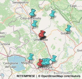 Mappa Via Galileo Galilei, 06019 Umbertide PG, Italia (15.07125)