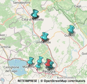Mappa Via Galileo Galilei, 06019 Umbertide PG, Italia (16.908)