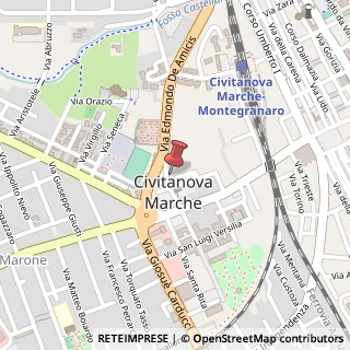 Mappa 62012 Civitanova Marche MC, Italia, 62012 Civitanova Marche, Macerata (Marche)