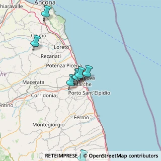 Mappa 62012 Civitanova Marche MC, Italia (32.86933)