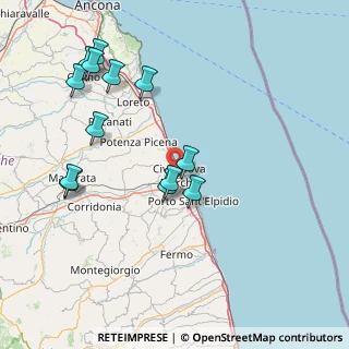 Mappa 62012 Civitanova Marche MC, Italia (17.55538)