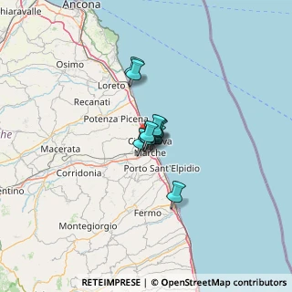 Mappa 62012 Civitanova Marche MC, Italia (5.50818)