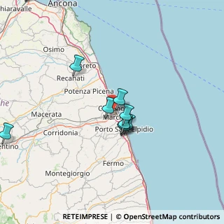 Mappa 62012 Civitanova Marche MC, Italia (19.35833)