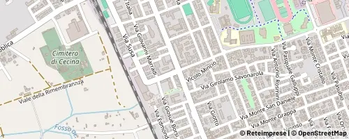Mappa Cecina