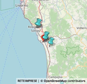 Mappa Via Genova, 57023 Cecina LI, Italia (30.80214)