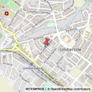 Mappa Via unita' d'italia 9, 06019 Umbertide, Perugia (Umbria)