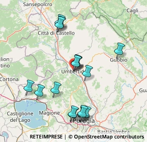 Mappa Viale Unità D'Italia, 06019 Umbertide PG, Italia (16.31294)