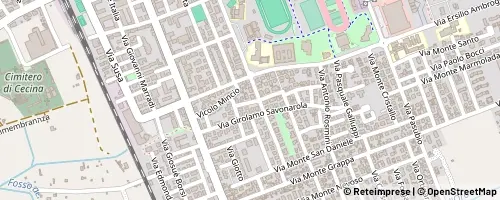 Mappa Cecina