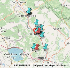 Mappa Via Gabriotti, 06019 Umbertide PG, Italia (8.6385)