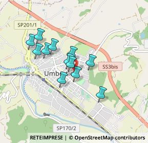 Mappa Via Alcide de Gasperi, 06019 Umbertide PG, Italia (0.69833)