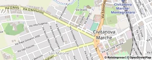 Mappa Civitanova Marche