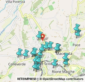 Mappa Contrada Fontezucca, 62100 Macerata MC, Italia (1.089)