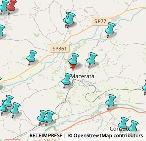 Mappa Contrada Fontezucca, 62100 Macerata MC, Italia (6.719)