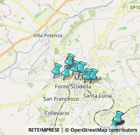 Mappa Contrada Fontezucca, 62100 Macerata MC, Italia (2.3225)