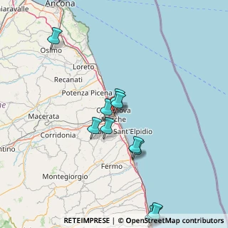 Mappa Via Adriano Cecchetti, 62012 Civitanova Marche MC, Italia (19.42583)
