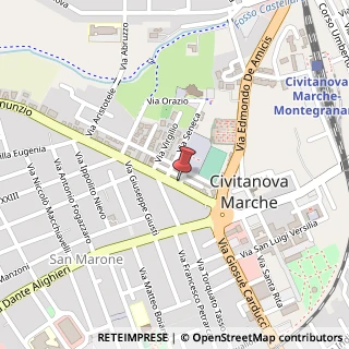 Mappa Via D'Annunzio, 46, 62012 Civitanova Marche, Macerata (Marche)
