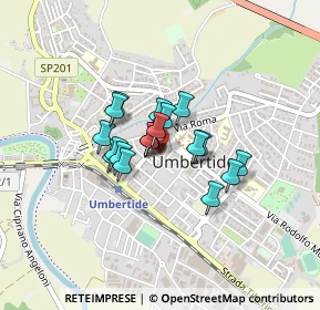 Mappa Via Giacomo Leopardi, 06019 Umbertide PG, Italia (0.259)