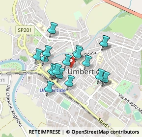 Mappa Via Giacomo Leopardi, 06019 Umbertide PG, Italia (0.359)