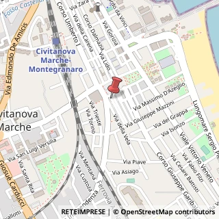 Mappa Via del Remo, 3, 62012 Civitanova Marche, Macerata (Marche)