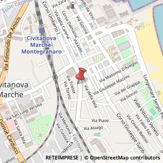 Mappa Corso Vittorio Emanuele, 43, 62012 Civitanova Marche, Macerata (Marche)
