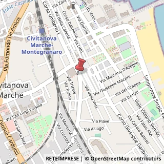 Mappa Corso Vittorio Emanuele, 5, 62012 Civitanova Marche, Macerata (Marche)