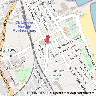 Mappa Corso Vittorio Emanuele, 9, 62012 Civitanova Marche, Macerata (Marche)