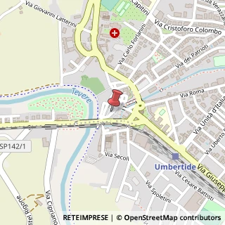 Mappa Piazza XXV Aprile, 27, 06019 Umbertide, Perugia (Umbria)