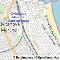 Mapa Civitanova Marche