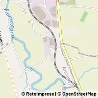 Map Cerreto d'Esi