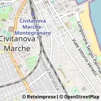 Kaart Civitanova Marche