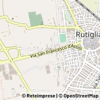 地図 Rutigliano