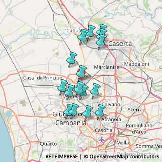 Mappa Viale Tommaso Affinito, 81030 Gricignano di Aversa CE, Italia (6.97188)